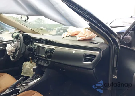 2016 Toyota Corolla Le z USA, uszkodzony, nr VIN 2T1BURHE4GC708754